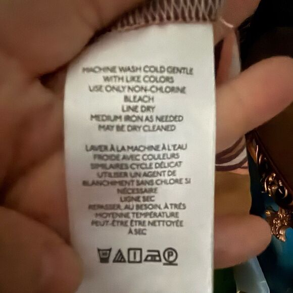 By Anthropologie printed wrap dress NWT - Picture 8 of 9